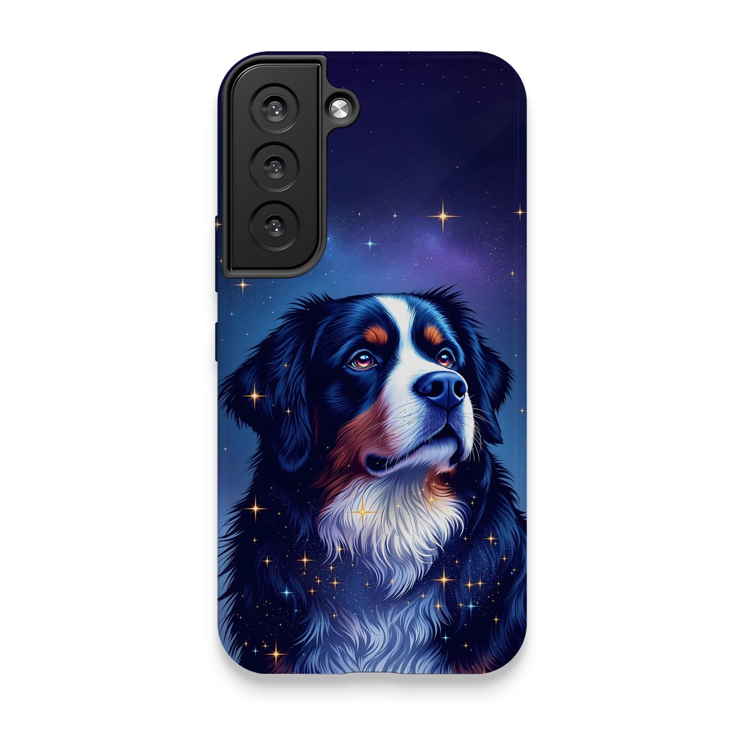 Starry Night Bernese Mountain Dog phone case product