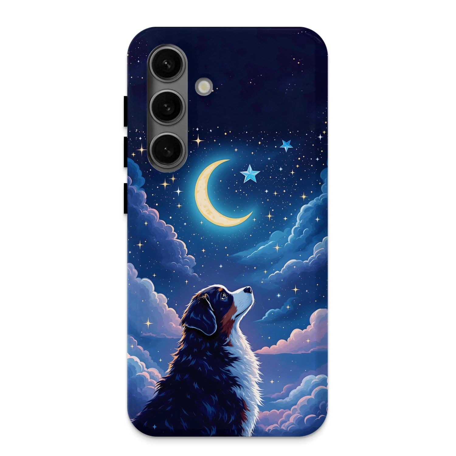 Celestial Night Dog Design Phone Case product