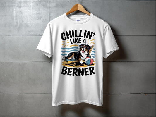 Chillin' Like A Berner Graphic T-Shirt product